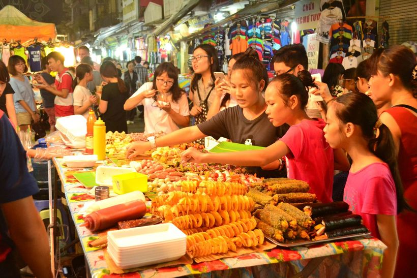 Khám phá ẩm thực đường phố đa dạng