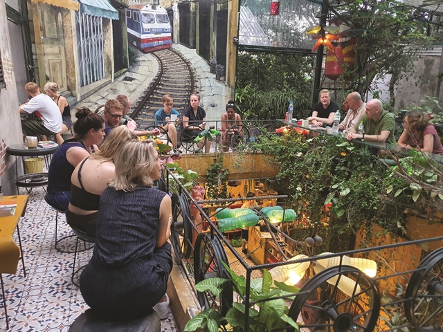 Discover hidden cafe in Autumn in Hanoi