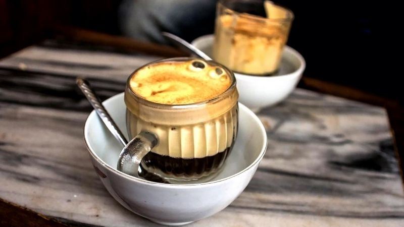 Egg Coffee - famous cafe of Hanoi