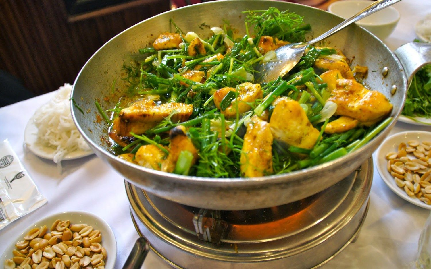 Cha Ca La Vong - a must visit restaurant Hanoi Old Quarter