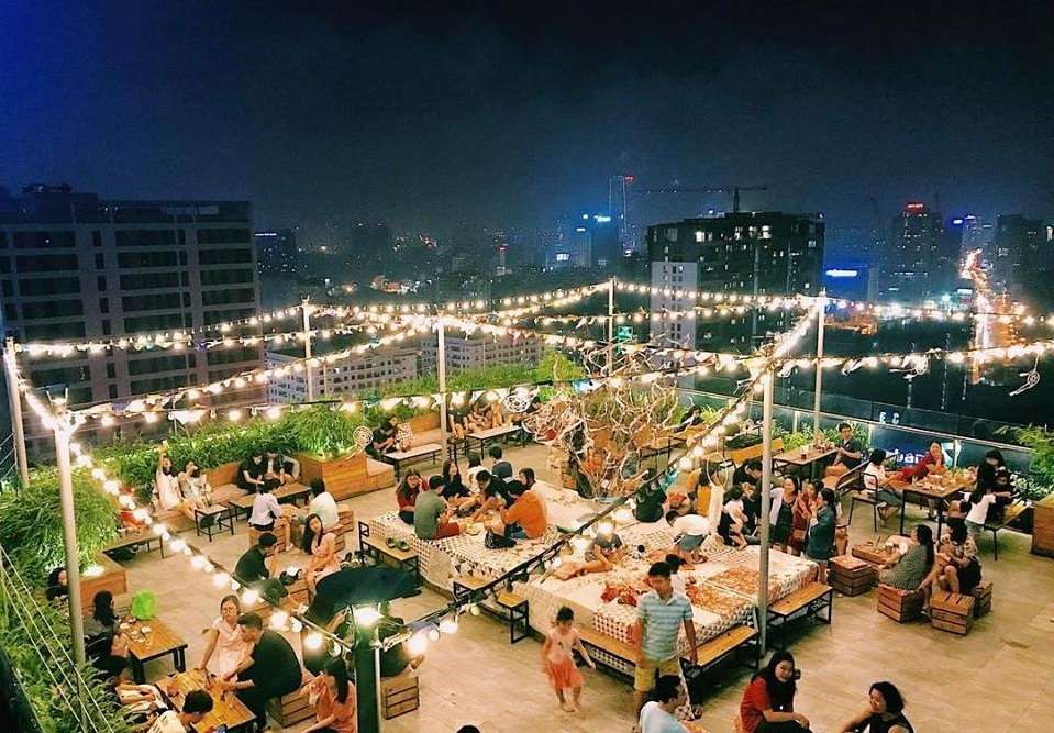 trill rooftop cafe