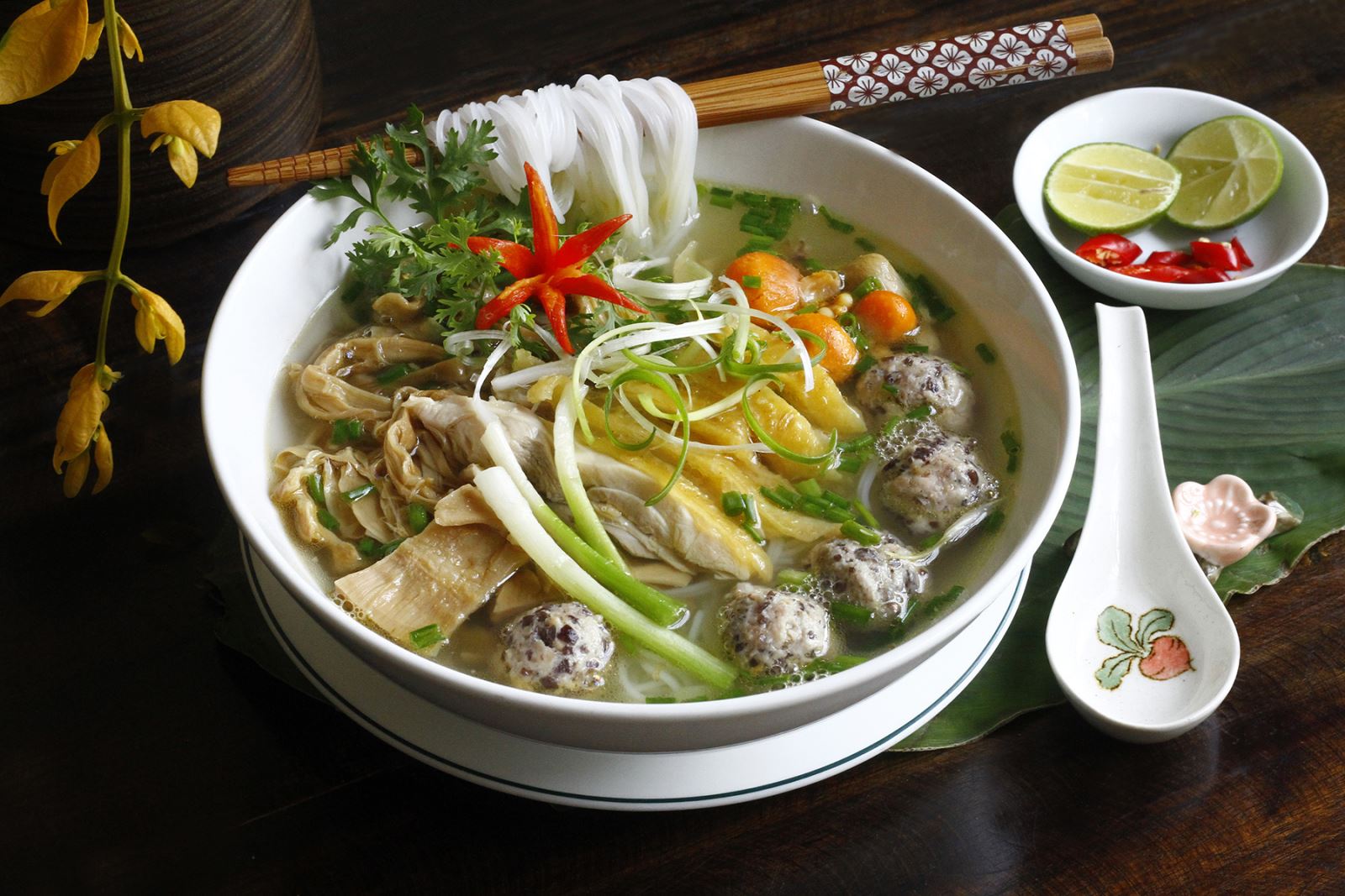 Món bún mọc thơm ngon đặc sản của thủ đô Hà Nội (Nguồn: VnExpress)