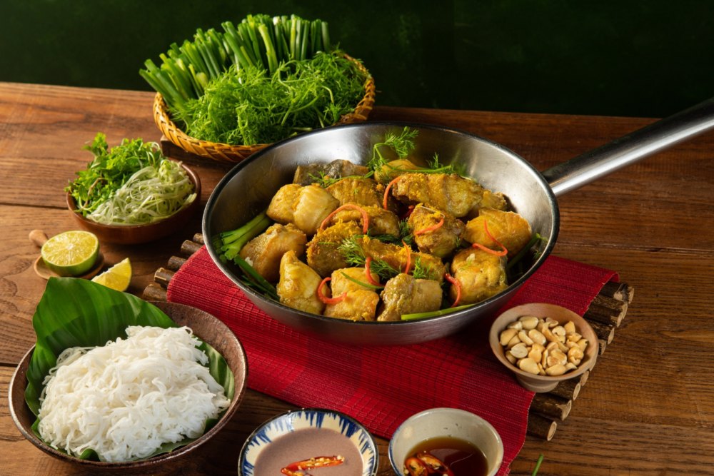 Chả cá Lã Vọng là món đặc sản Hà Nội vô cùng nổi tiếng (Nguồn: xanhsm)