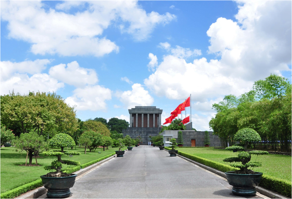 Hình ảnh khuôn viên Lăng Chủ tịch Hồ Chí Minh